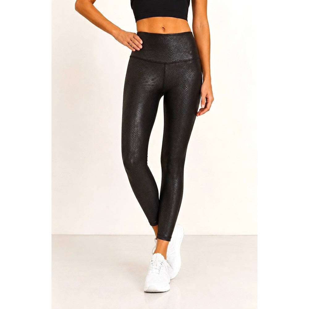 Beyond Yoga V13243 Viper Snake Print High Waist 7/8 Leggings XS NWT
